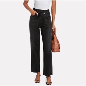 Agolde criss cross jeans black 27